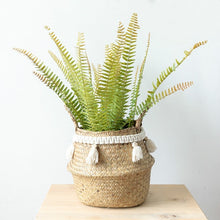 Load image into Gallery viewer, Small Hand Woven Plant Basket