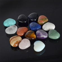 Load image into Gallery viewer, Pair of heart shaped crystals