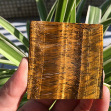 Load image into Gallery viewer, Natural Tiger Eye Crystal Pyramid