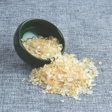 Load image into Gallery viewer, Natural Yellow Quartz Crushed Stones 100g