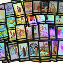 Load image into Gallery viewer, Holographic Tarot Cards