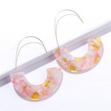 Load image into Gallery viewer, U Shape Resin Earrings