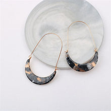 Load image into Gallery viewer, U Shape Resin Earrings