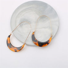 Load image into Gallery viewer, U Shape Resin Earrings