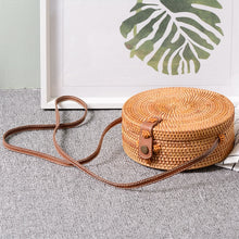 Load image into Gallery viewer, Bali Vintage Handmade Crossbody Leather Bag