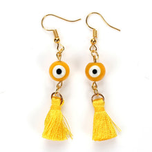 Load image into Gallery viewer, Turkish Lucky Eye Drop Earrings
